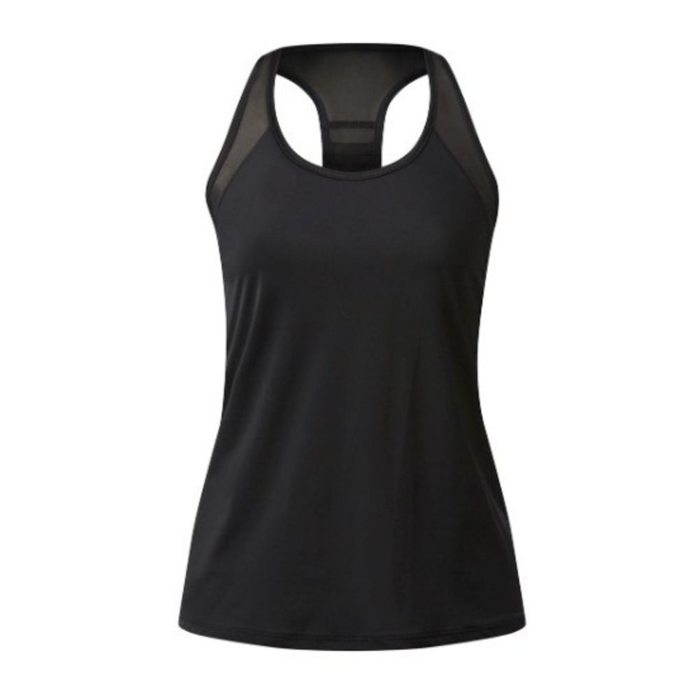 Lululemon Sunshine Salutation Tank Black Mesh Airy Racerback Sweat Wicking Yoga